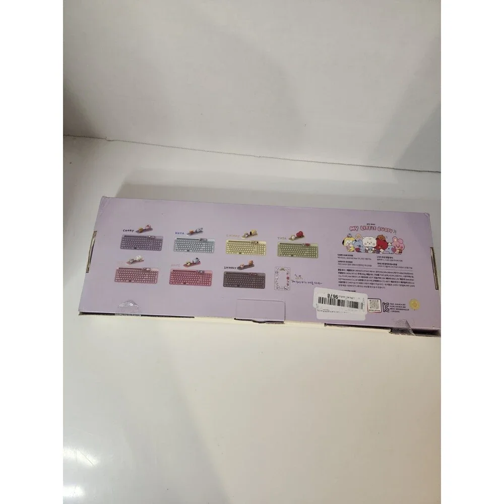 BT21 Wireless Keyboard And Figurine